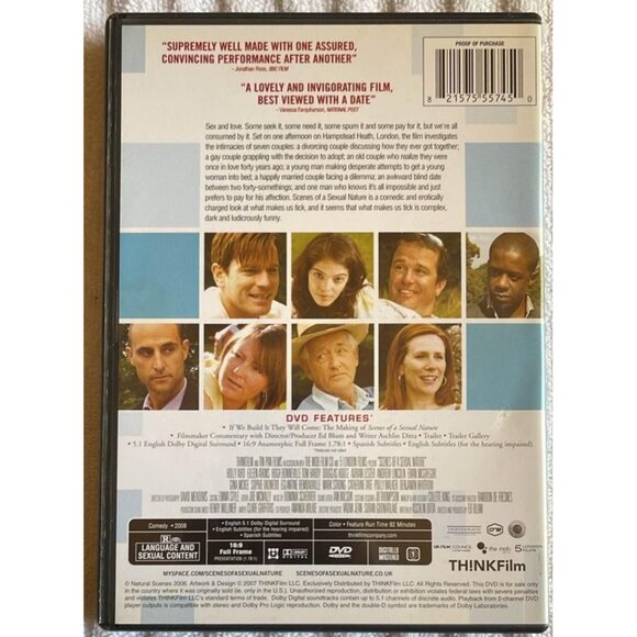 Scenes of a Sexual Nature - DVD - Ewan McGregor, Tom Hardy, Catherine Tate - Picture 2 of 4